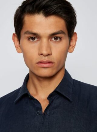 Boss Ronn 2 Kurzarm-Hemd Herren, Blau