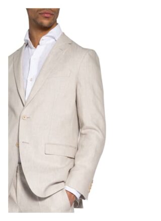 Boss Leinenanzug Nelin/Ben Extra Slim Fit beige