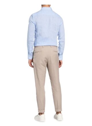 Boss Jason Leinenhemd Herren, Blau