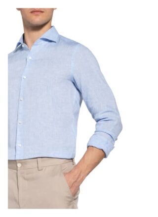 Boss Jason Leinenhemd Herren, Blau