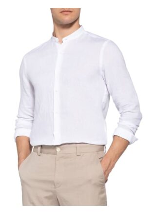 Boss Jordin Leinenhemd Herren, Weiß