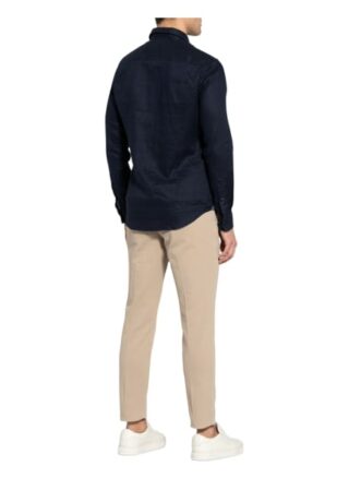 Boss Ronni Leinenhemd Herren, Blau