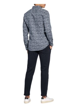 Boss Ronni Leinenhemd Herren, Blau