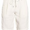 Boss Leinenshorts Symon Relaxed Fit beige