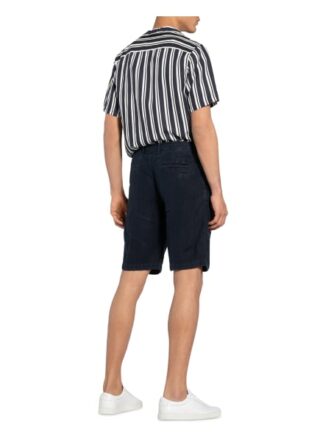 Boss Symon Leinenshorts Herren, Blau