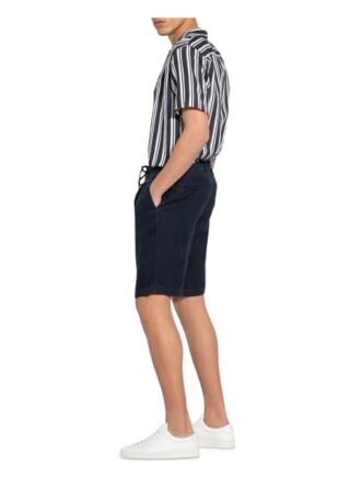 Boss Symon Leinenshorts Herren, Blau