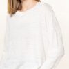 Boss Longsleeve Ennibelle weiss