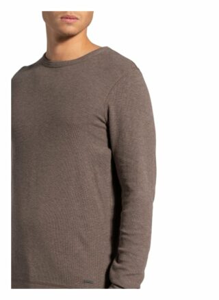 Boss Tempest Longsleeve Herren, Braun