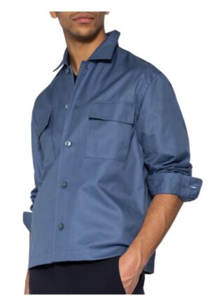 Boss Nolan Overshirt Herren, Blau