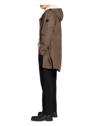 Boss Parka Odrake Zum Wenden braun