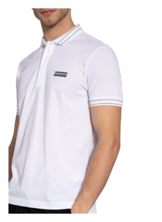 Boss Paddy Pique-Poloshirt Herren, Weiß