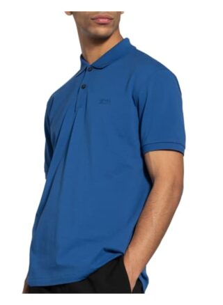 Boss Pallas Pique-Poloshirt Herren, Blau