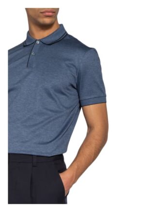 Boss Parlay Pique-Poloshirt Herren, Blau
