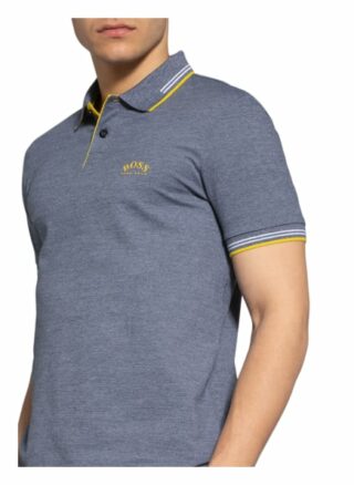 Boss Pique-Poloshirt Herren, Blau