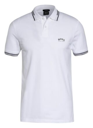 Boss Pique-Poloshirt Herren, Weiß