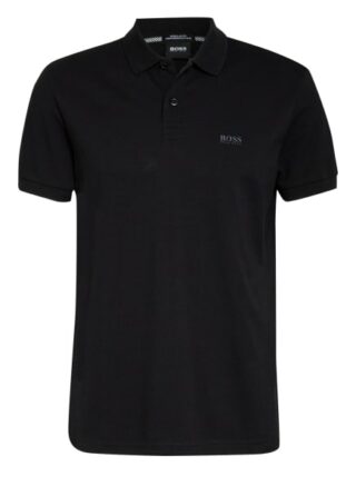 Boss Piro Pique-Poloshirt Herren, Schwarz