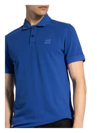 Boss Prime Pique-Poloshirt Herren, Blau