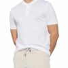 Boss Pique-Poloshirt Herren, Weiß