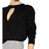 Boss Pullover Floricia In Wickeloptik schwarz
