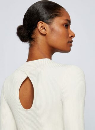Boss Pullover Fumna weiss