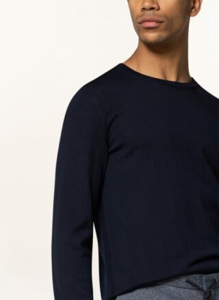 Boss Leno Pullover Herren, Blau