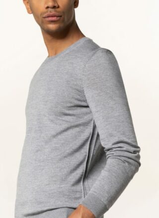 Boss Leno Pullover Herren, Grau