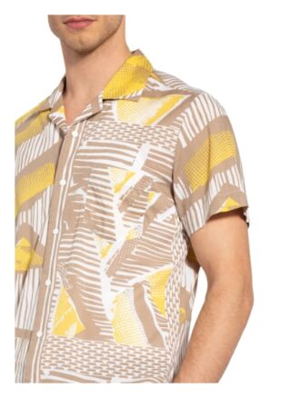 Boss Resorthemd Rhythm Regular Fit beige