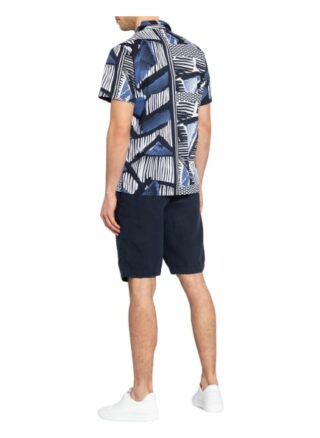Boss Resorthemd Rhythm Regular Fit blau