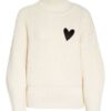 Boss Rollkragenpullover Fynja Mit Swarovski Kristallen weiss