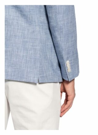 Boss Sakko hartlay2 Slim Fit Mit Leinen blau