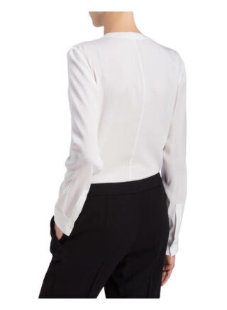 Boss Seidenbluse Banora weiss