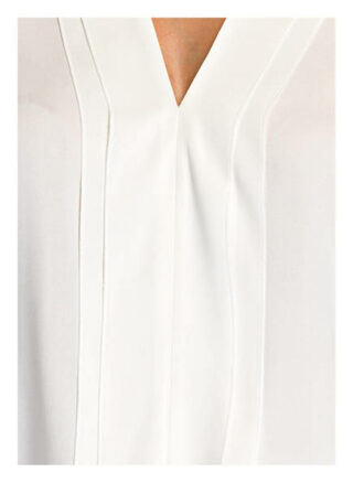 Boss Seidenbluse Insani weiss