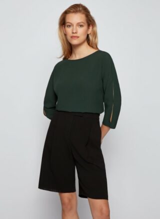 Boss Shirt Iveca gruen