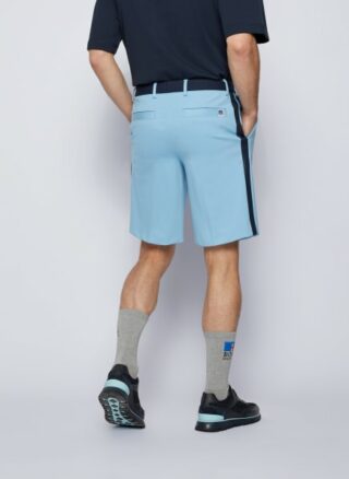Boss Shorts Pollock Ra blau