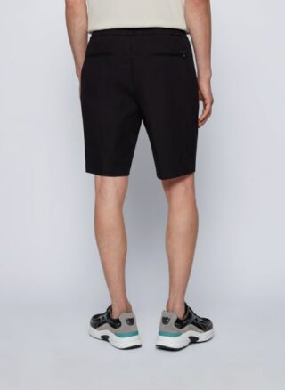 Boss Slice Short Travel Shorts Herren, Schwarz