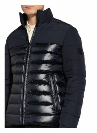 Boss Cure Steppjacke Herren, Blau