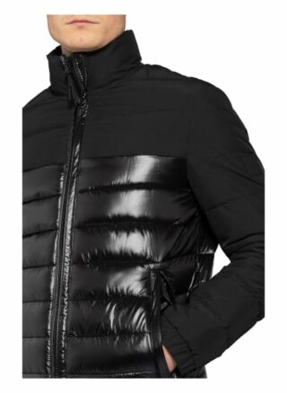 Boss Cure Steppjacke Herren, Schwarz
