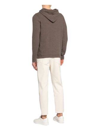 Boss Strick-Hoodie Thoody braun