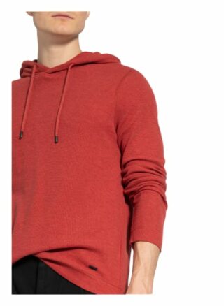 Boss Strick-Hoodie Thoody rot