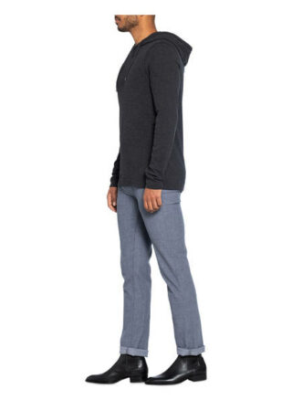 Boss Strick-Hoodie Thoody schwarz