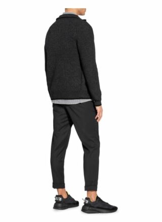 Boss Strickjacke Kamoine grau