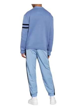 Boss Strickjacke Krussel blau