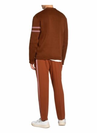 Boss Strickjacke Krussel braun