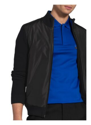 Boss Paccon Strickjacke Herren, Schwarz