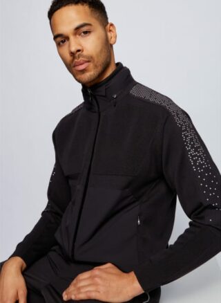 Boss Strickjacke Zeo Aj schwarz