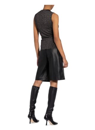 Boss Stricktop Friedy Mit Glitzergarn schwarz