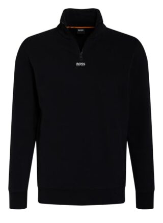 Boss Sweat-Troyer Zapper schwarz