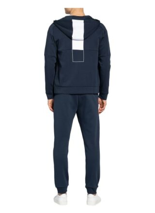Boss Sweatjacke Saggy blau