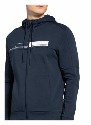Boss Sweatjacke Saggy blau
