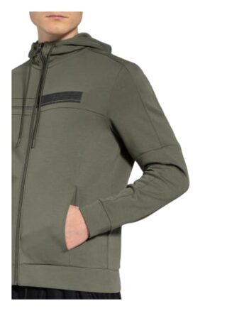 Boss Sweatjacke Saggy gruen